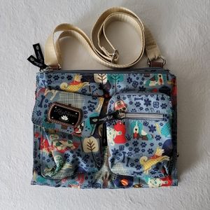 LILY BLOOM Who Let The Dogs Out Crossbody Bag